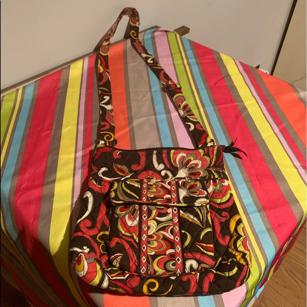 NWOT Vera Bradley retired Puccini Hipster Crossbody Messenger Bag